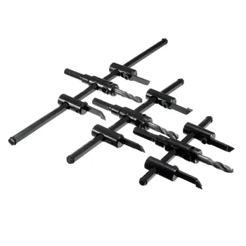 

Adjustable Metal Alloy Steel Wood Circle Hole Saw Drill Bits Cutter 30mm-120mm DIY Reaming Device Reamer 30mm-300mm Drill Bit