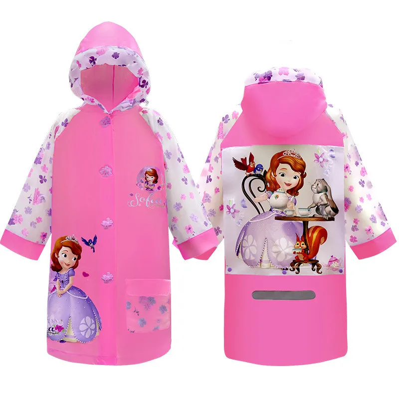 Новинка детский дождевик с изображением Микки Мауса Человека паука Белоснежки