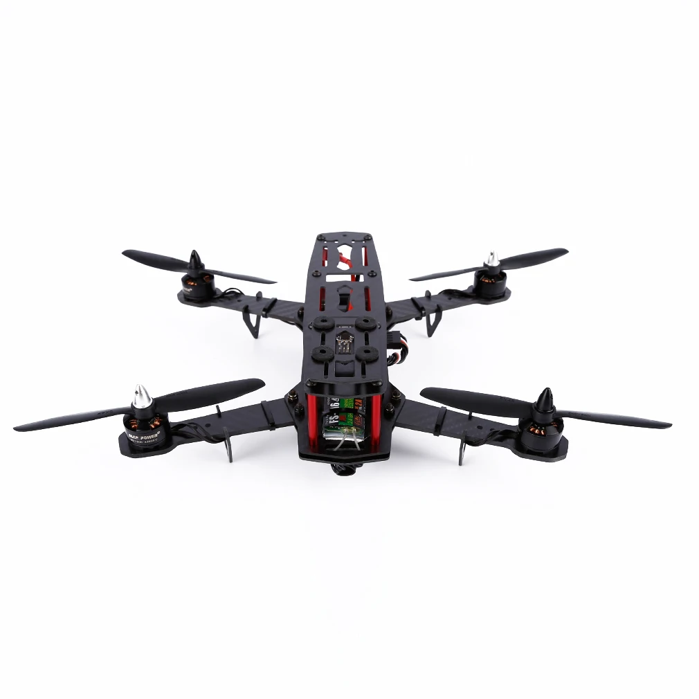 Горячее предложение! Распродажа! FPV черный прочный из чистого углеродного волокна 250 мм 4 оси управления полетом стойки для QAV250 NAZE32 легко установить разумный дизайн