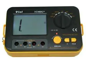 Vc480 + Precisão Miliohm Metros Extech Fio Kelvin Clipe 0 Ajustar Grande Lcd vs 4 - Imagem 4