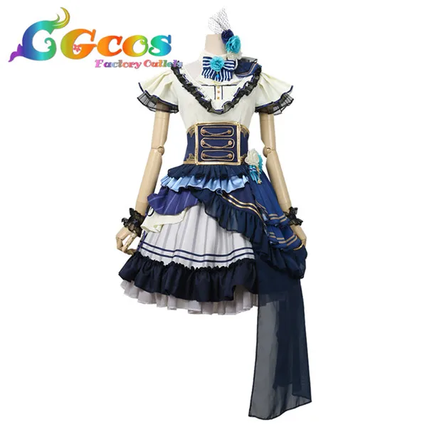 BanG Dream! девушка группа Roselia Hikawa Sayo платье Высокое качество Косплей Женская одежда