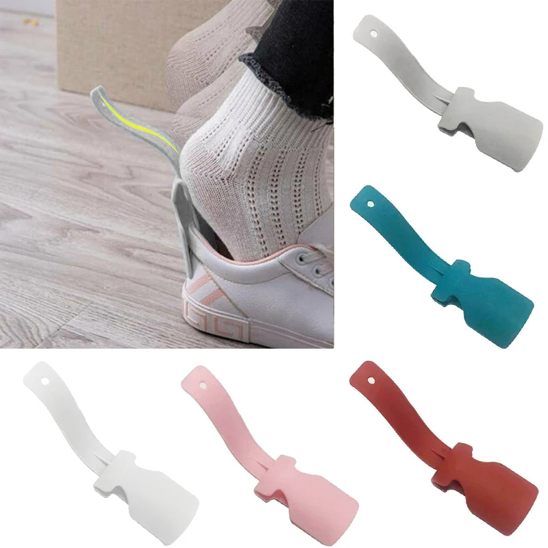 2 шт. Горячий башмак рога ленивый помощник унисекс легко вкл и ВЫКЛ обувь