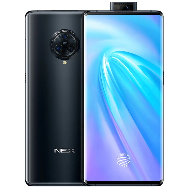 

Stock new Original Vivo Nex 3 4G LTE Mobile Phone Super Amoled 8G 128G ROM Android 6.89"Plus Snapdragon 855 64.0MP 44W Charger