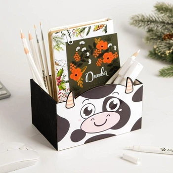 

Organizer for stationery " Cow " 15x8x10 cm 5155270