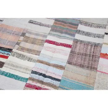 

203x300 Cm Multicolor Handmade Rugs Patchwork Rug-7x10 Ft