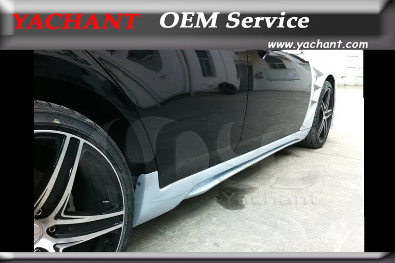 

Car-Styling Carbon Fiber Side Skirt Fit For 2007-2015 Infiniti V36 G25 G35 G37 Q40 4D Sedan WI Style Side Skirt