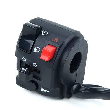 

Horn Handlebar Switch For Harley For Suzuki Replacement Set Motorcycle