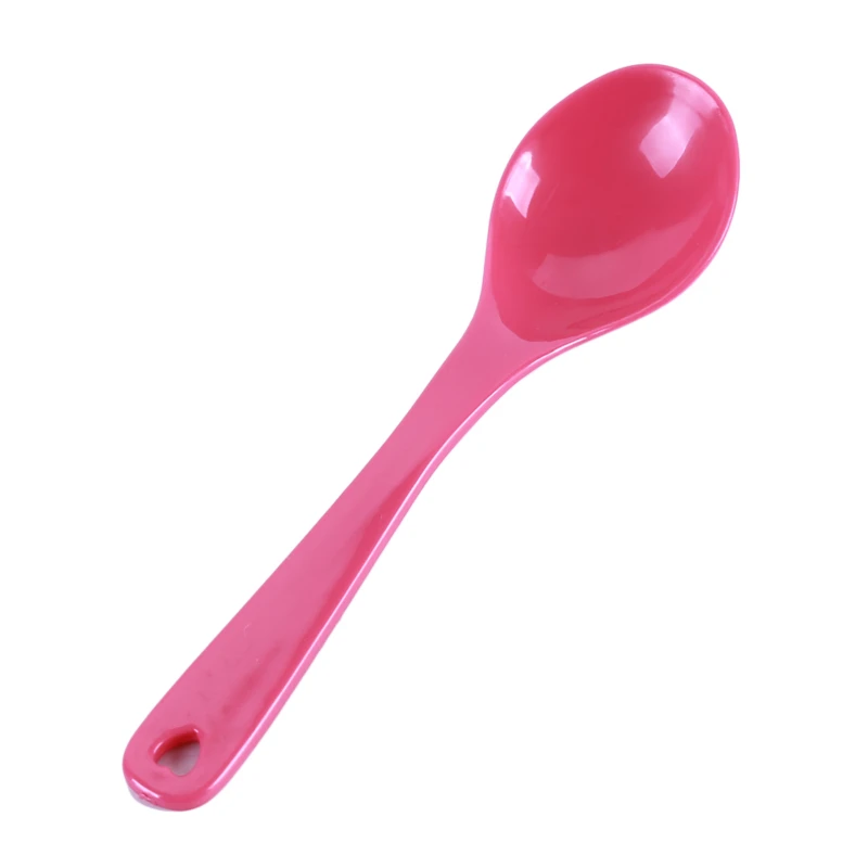 Baby Toddler Feeding Spoons Safe Plastic Baby Training Eating Spoons Set Food For Kids Color Small Spoon 12 Pcs/Set