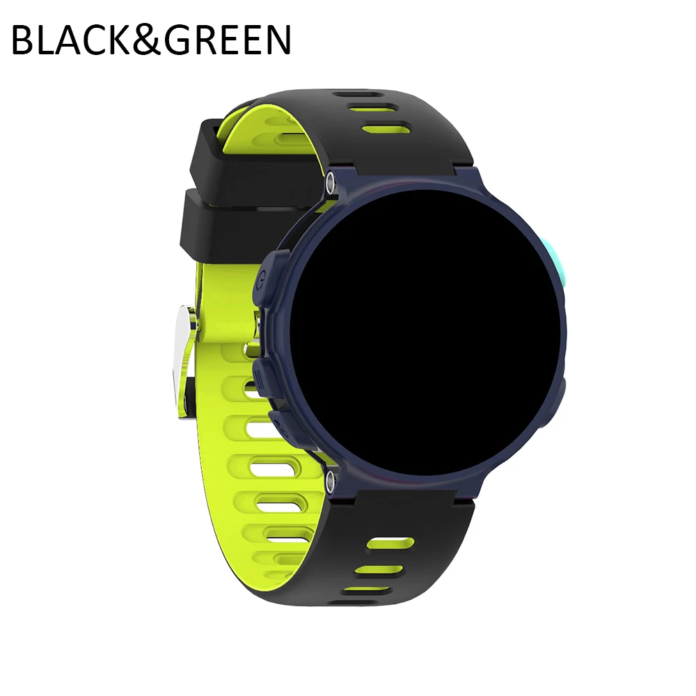 Умные часы 22 мм мягкий силиконовый сменный ремешок с браслетом для Garmin Forerunner 235/220/230/620/630/735x - Цвет: AS PIC