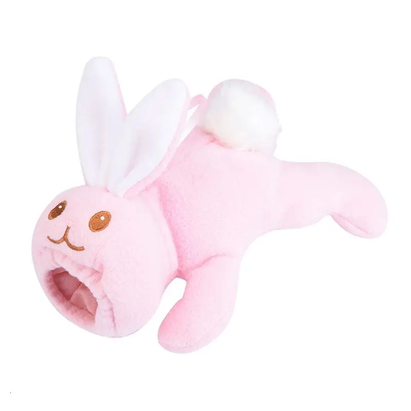 rabbit Детское Кормление бутылочка для молока сумка для термоса Bebe животные плюшевые игрушки молоко грелка сумка Bolsa Botella Termica сумка для термоса держатель для детской бутылочки - Цвет: rabbit