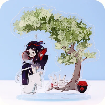 Grandmaster of Demonic Cultivation Anime Mo Dao Zu Shi акриловая фигура Wei WuXian Lan WangJi модель подставки для