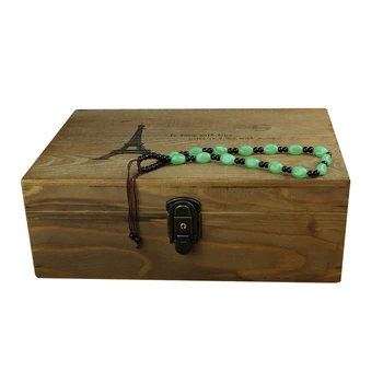 

1 Pcs Vintage Wooden Storage Box Case Storage Box Organizer for Jewelry Office Pencils Storage Retro Home Decor Container