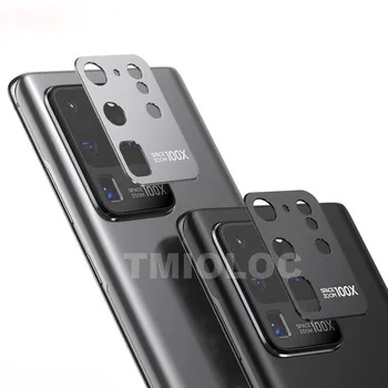 

For Samsung S20 Ultra Camera Protector Tempered Glass Film Metal Rear Lens Protection Ring Case for Galaxy S20 Plus S20 + 5G