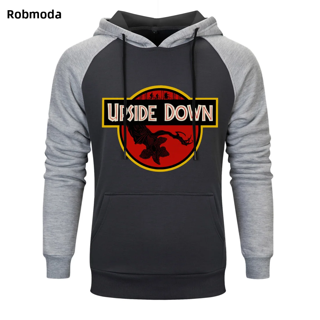 

Autumn winter men's Hot sale stranger Things clothing print hooded sweatshirt Loose casual Sportswear Fleece pullovers hoodies