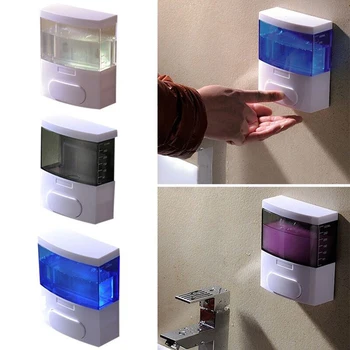 

Liquid Soap Dispenser Wall Mounted Bathroom Hand Sanitizer Shower Gel Shampoo Nose Bathroom Shower Soap Dispenser Suction Hook