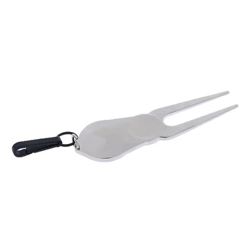 

Portable Golf Pitch Mark Divot Repair Tool & Marker, Snap Clip