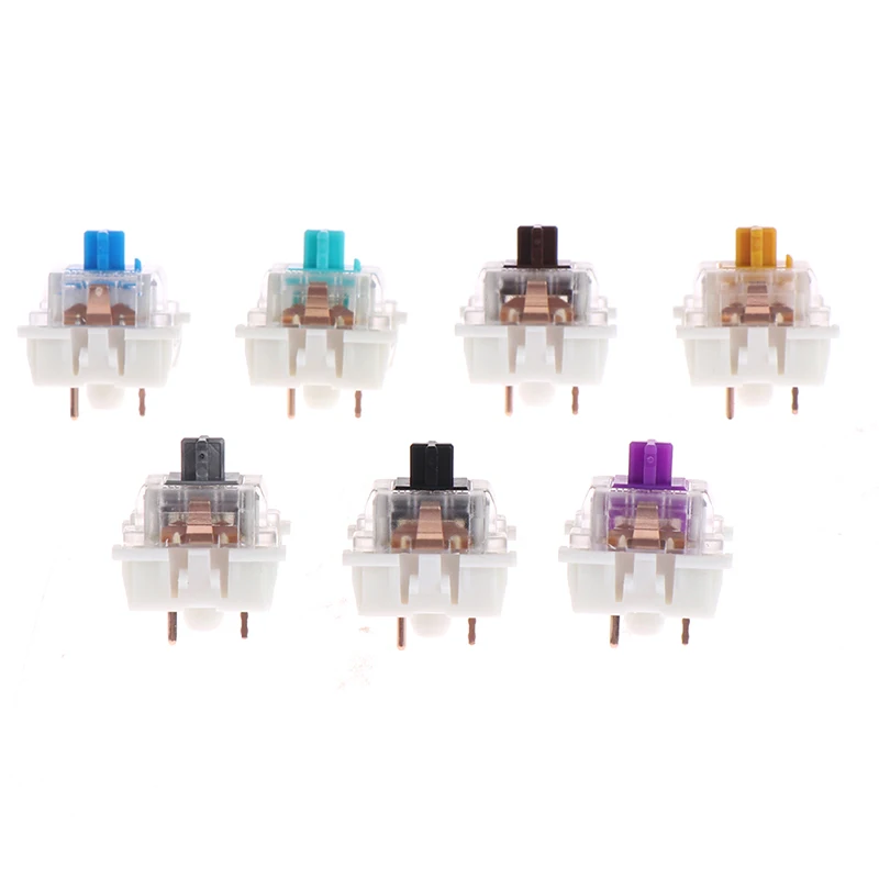 10Pcs/lot Outemu Mx Switches 3 Pin Mechanical Keyboard Black Blue Brown | Компьютеры и офис