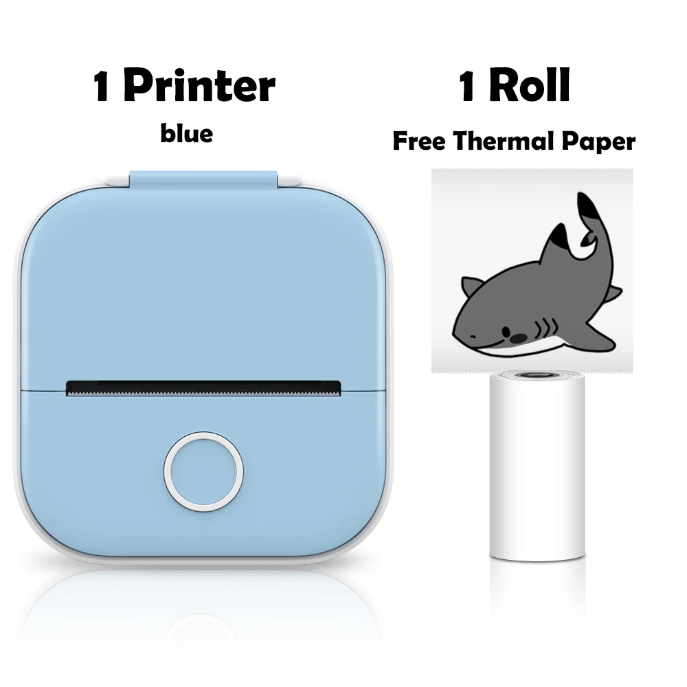 mini bluetooth printer Phomemo Mini Printer Sticker Maker Portable Pocket Thermal Instant Photo Printer Wireless Receipt Label Maker Printer for Sticky best mini photo printer for iphone Printers