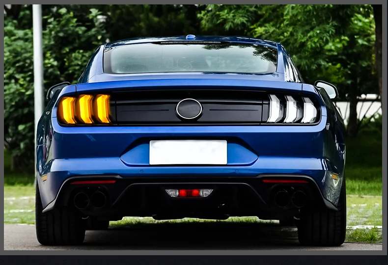 2 шт. для Ford Mustang задний светильник год с парковочным сигналом задний светильник