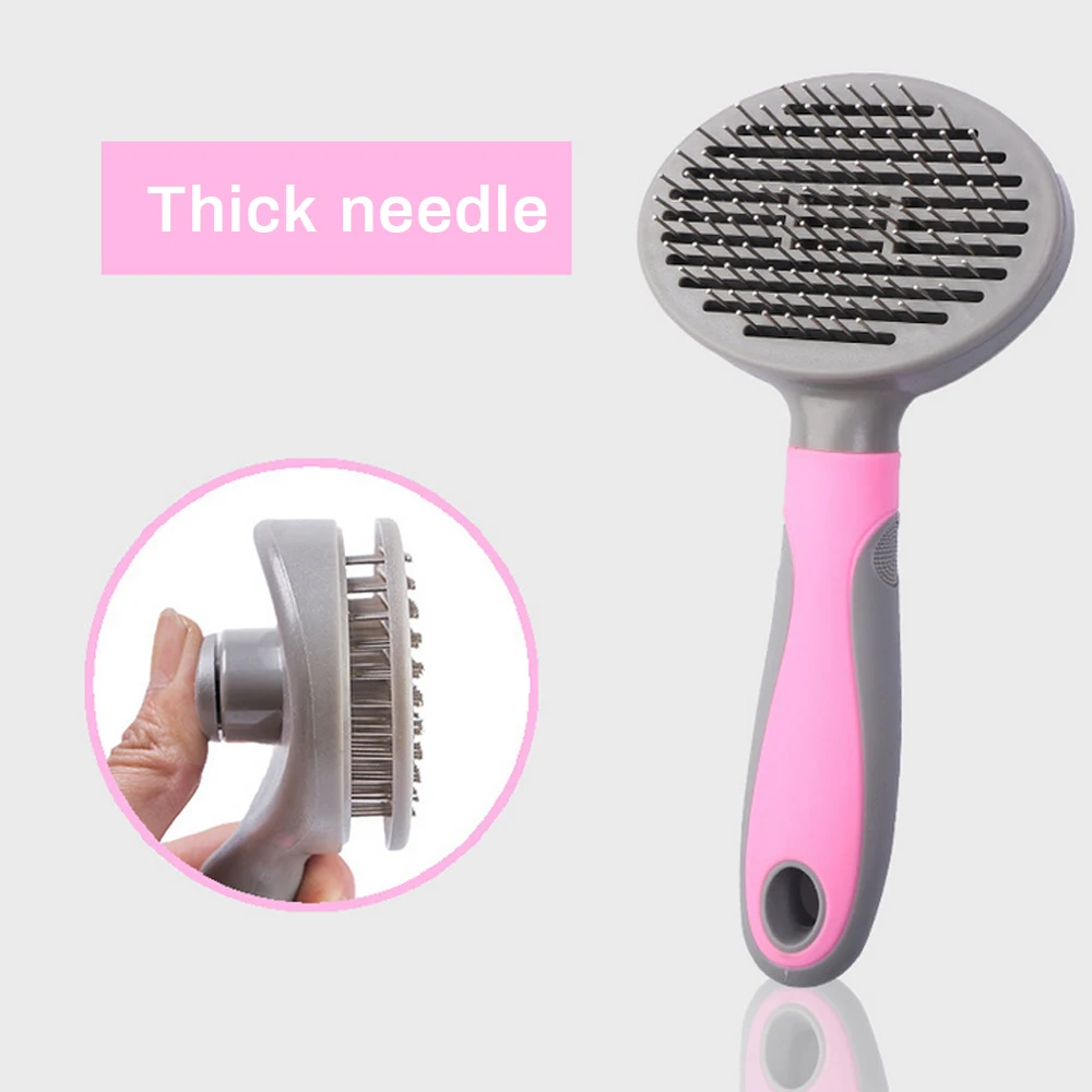 5 Dozzlor инструменты для ухода за домашними животными собаки кошки собачья кошачья шерсть Удаление расческа для волос триммер для стрижки расческа - Цвет: 5