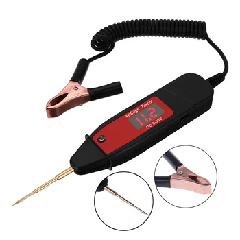 

5-48V Digital Car Circuit Tester Power Probe Automotive Diagnostic Tool Multimeter Voltage Test Pen for Car Truck Boat Car