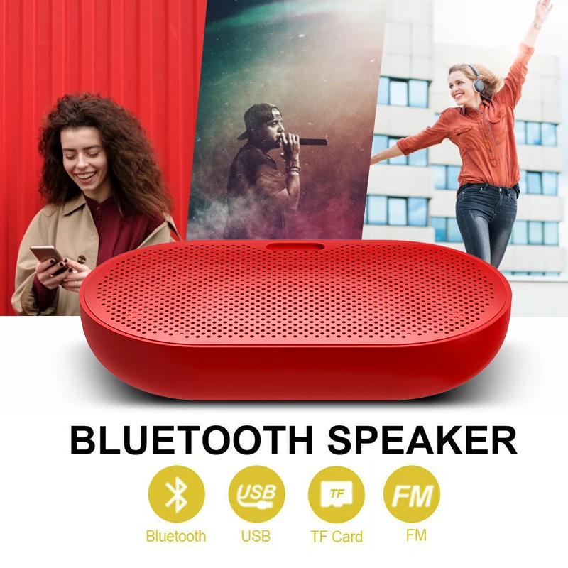 Jellico Bluetooth динамик Портативный беспроводной открытый s 3D стерео музыка объемный