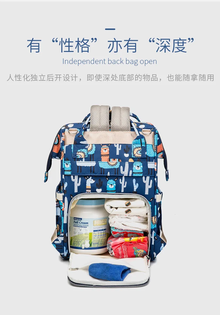 Модная сумка для мам, сумка для подгузников для мам, Большая вместительная сумка для ухода за ребенком, сумка для кормления для коляски, рюкзак для мам