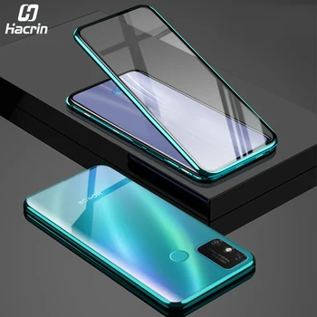 

Magnetic Case For Huawei Honor 9A Case Luxury Dual Tempered Glass Full Protective Bumper Hard Back Cover For Honor 9A 9 A Case