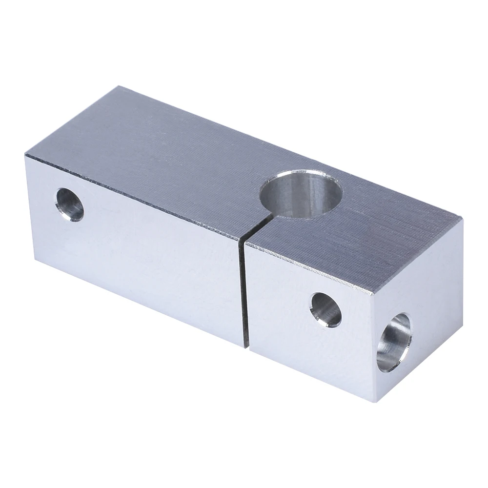 Micro Swiss MK10 цельнометаллический Hotend комплект MK10 Латунное сопло Швейцарский радиатор блок горло с щелевой охлаждающий блок части 3D-принтера