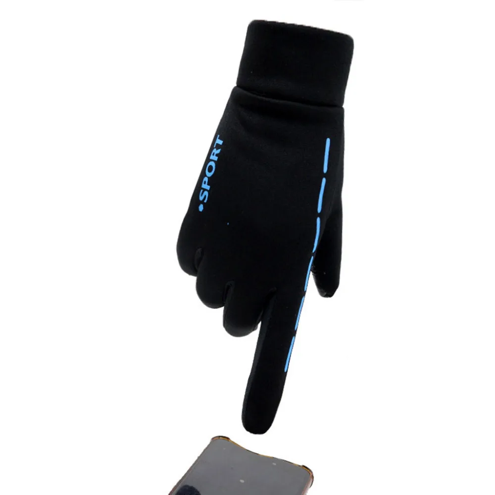 Женские непромокаемые ветрозащитные перчатки зимние уличные спортивные лыжные перчатки нейлон около 9 см/3,6 "упакованы безопасно в мешок