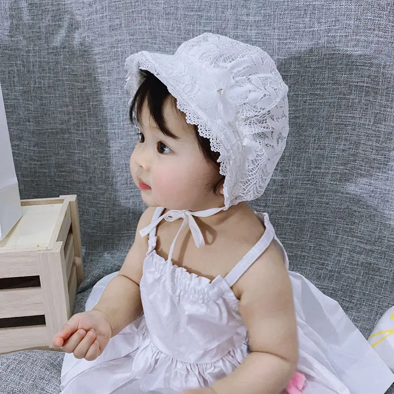 Girl Infant Baby Newborn Kids Princess Hat Cap Beanie Bonnet Hair Accesorries 