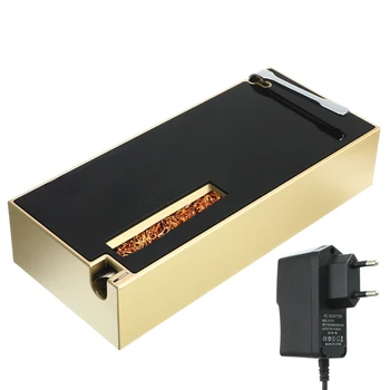 

Automatic Electric Tobacco Rolling Machine 8mm Pipe Cigarette Maker Roller Cigarette Filling Machine Smoking DIY Tools Plug EU
