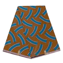 Хлопок батик Африка принты Анкара воск ткань настоящий голландский воск лучшее качество швейный материал для вечернего платья 6 ярдов в партии африканская ткань