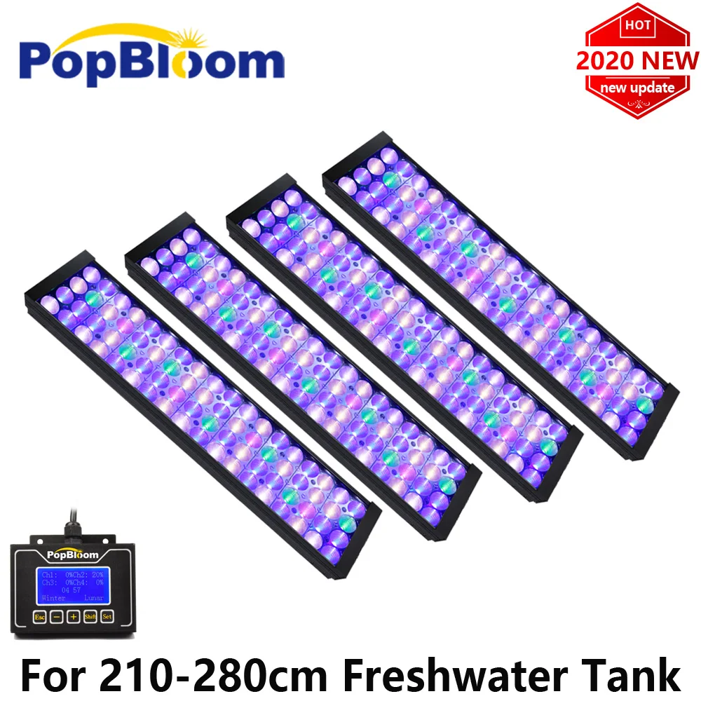 Popblom led аквариум с растениями освещение светильник для Turing50|Светильники| |