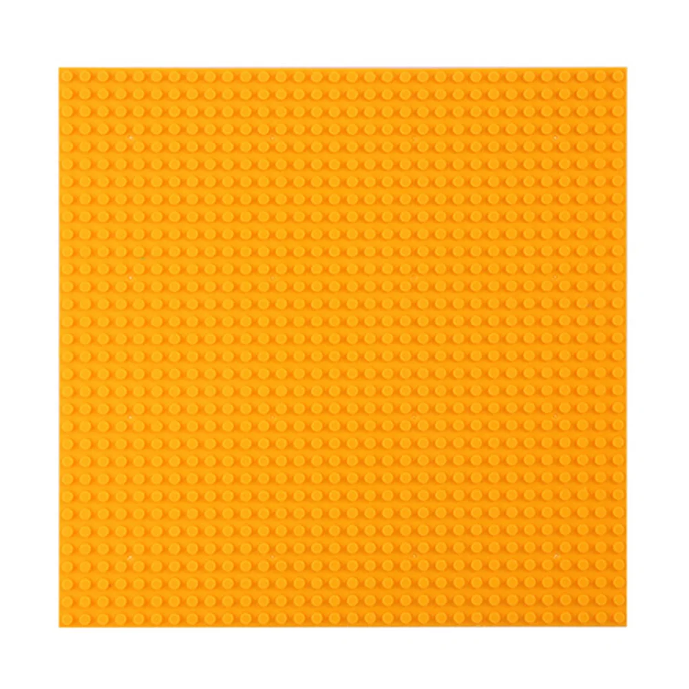 style 32x32 Orange Высокое качество DIY Базовая пластина доска шпильки совместимые строительные блоки опорные пластины - Цвет: style 32x32 Orange