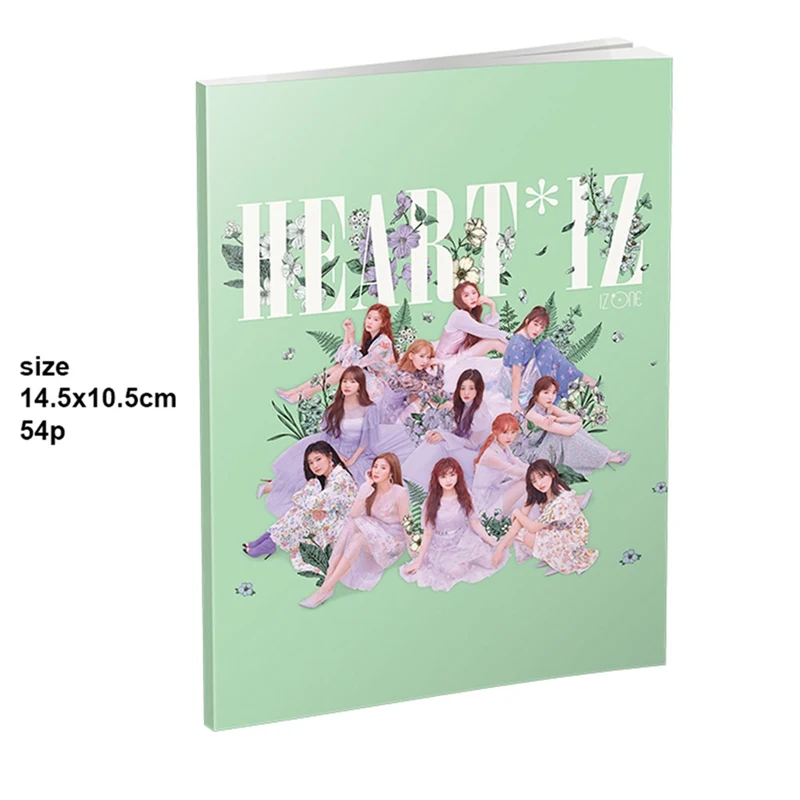 Kpop IZONE Мини Фотоальбом книга Ын Би Юри Джо сердце* IZ фотография плакат картина