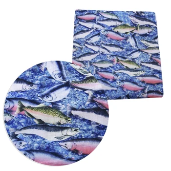 

50*145cm Polyester Cotton Fabric Patchwork Printed for Tissue Kids Home Textile for Sewing Doll Decoration Crafts,c4623