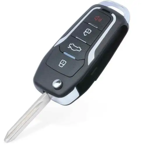 KEYECU-Upgraded-Flip-KEY-REMOTE-CLICKER-4-Button-315MHz-4D63-80bit-CHIP-for-Edge-Escape-Expedition
