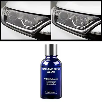 

30Ml Car Headlight Restoration Repair Coating Solution Repair Kit Headlight Polishing Anti-Scratch Liquid