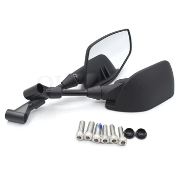 

Universal black 8mm 10mm motorcycle rearview mirror side mirror For YAMAHA XMAX200 XMAX250 XMAX300 XMAX400 TMAX530 TMAX500
