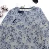 Women Autumn Printed Loose Cotton Linen Blouse Tops Ladies Vintage Shirt Female 2020 Spring Blouses Tops Shirts 3
