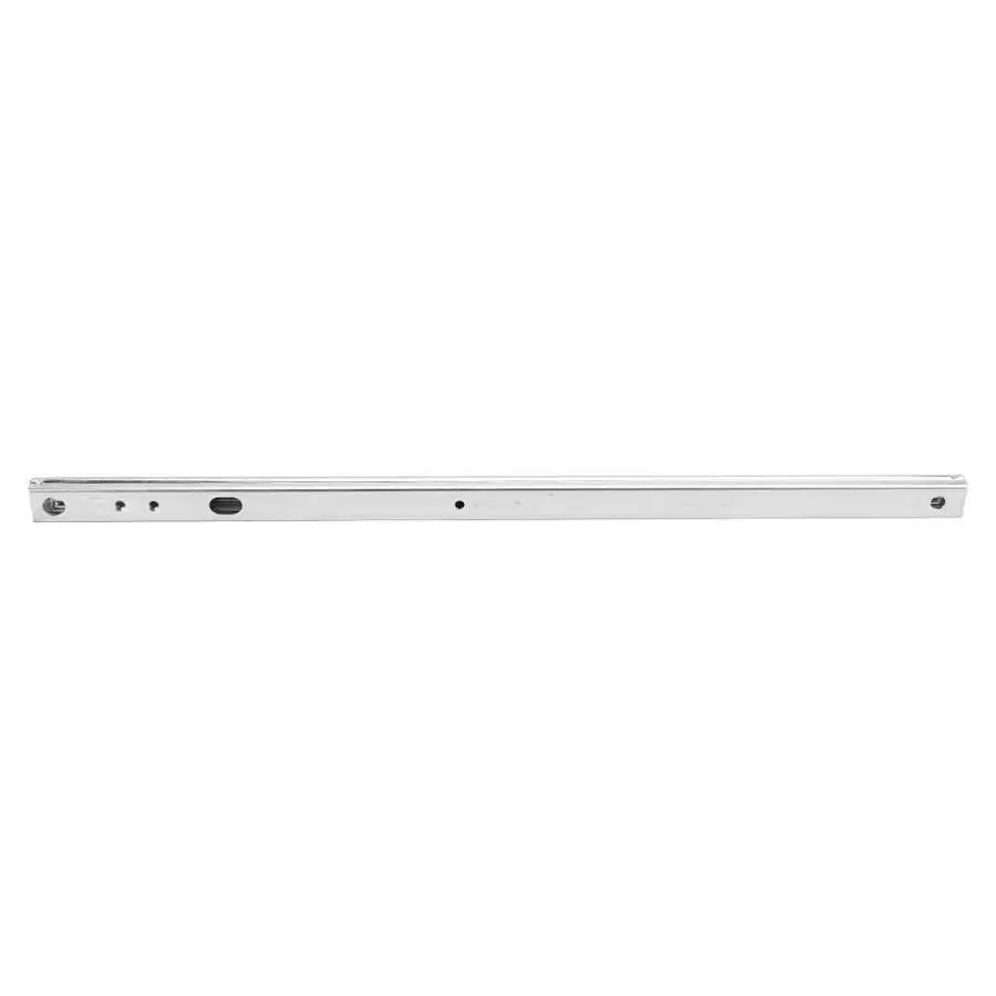 Drawer Sliding Guide Rail Furniture Slide Closet Wardrobe Cabinet Slideway 2Pcs 34.2/40/45cm Galvanized Cold Rolled Steel Sheet