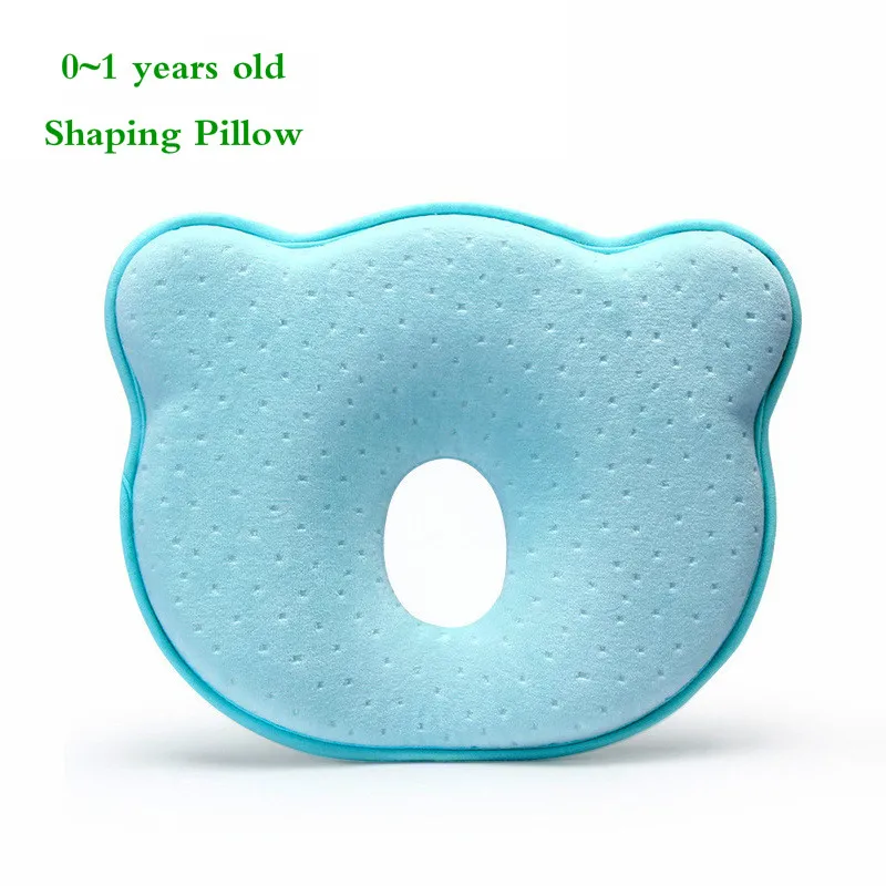 

Baby Pillow Infant Head Velvet Shaping Pillow Newborn Correction Flat Head Toddler Memory Pillow for 0-1 Years Old