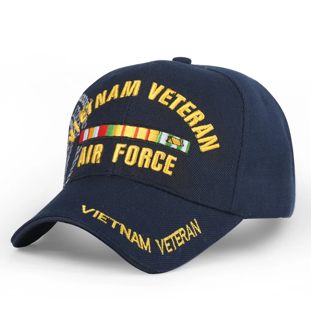 

Mens Tactical Baseball Caps Air Force 3D Embroidery Trucker Cap Gorros Para Hombre Snapback Hat Cotton Adjustable Sport Hats