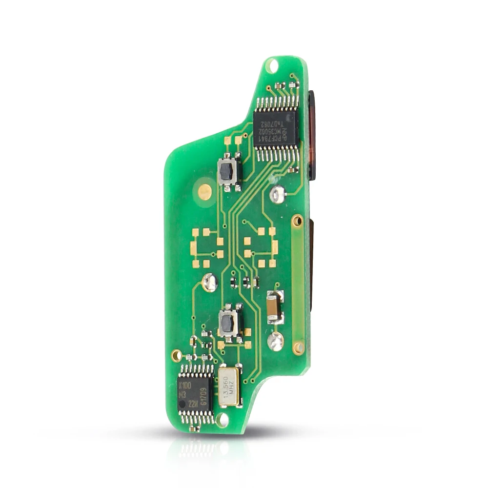 Dandkey ASK дистанционный ключ электронная плата для peugeot 407 407 307 308 Citroen C2 C3 C4 Fob Ce0523 433 МГц ID46 чип