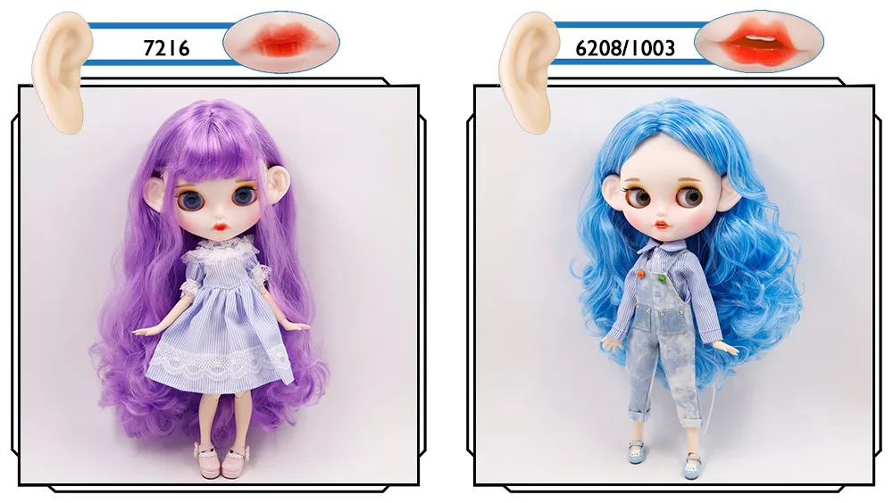 ICY DBS Blyth Puppe mit Ohren Kombination angepasst make-up mit augenbraue kleidung schuhe einschließlich 1/6 bjd Azon S Neo – Detail 18