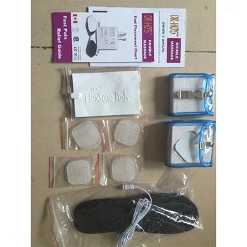 

Dual channel output tens of thousands of EMS analgesic treatment of nerve muscle stimulator/digital/electronic massager/physical