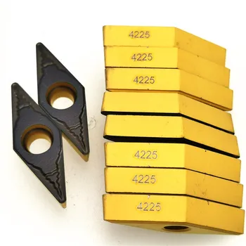 

high quality Carbide insert VBMT160408 PM 4225 cutting tool VBMT 160404 turning insert External Turning Tool hard alloy CNC Tool