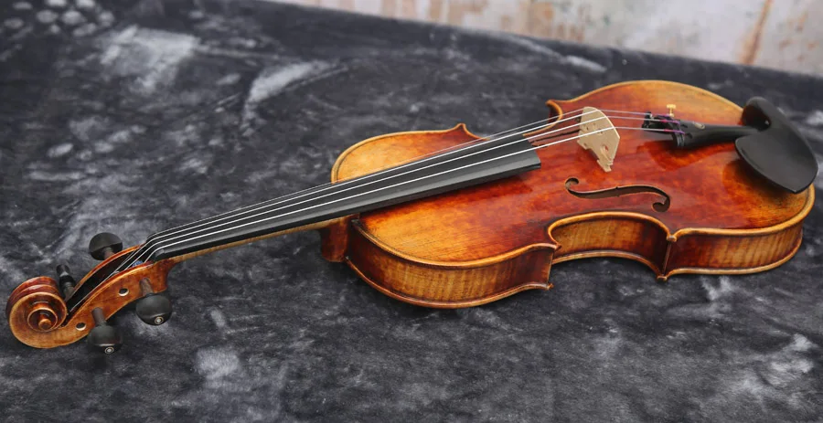 4/4 полный размер антикварная скрипка, Antonio Stradivari Cremonese 1716 модель W11