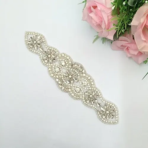 Серебряные стразы, аппликация, пояс для невесты, кристалл, жемчуг, ленты, свадебный пояс, пояс для невесты, подружки невесты, Dresses-RA113-Y9511
